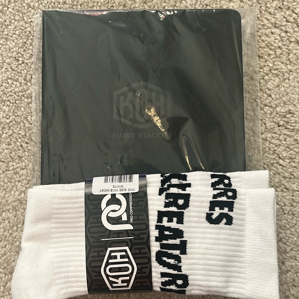 Kreatures of Habit Journal and Socks